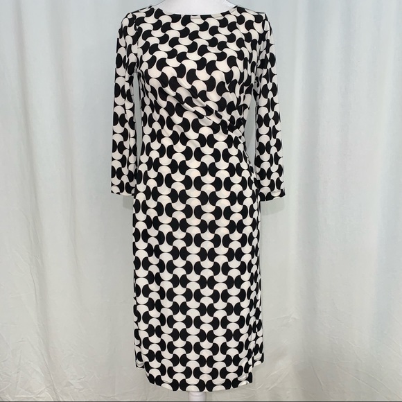 Talbots Dresses & Skirts - Talbots Women’s Black and Off White/Cream‎ Dress Size P